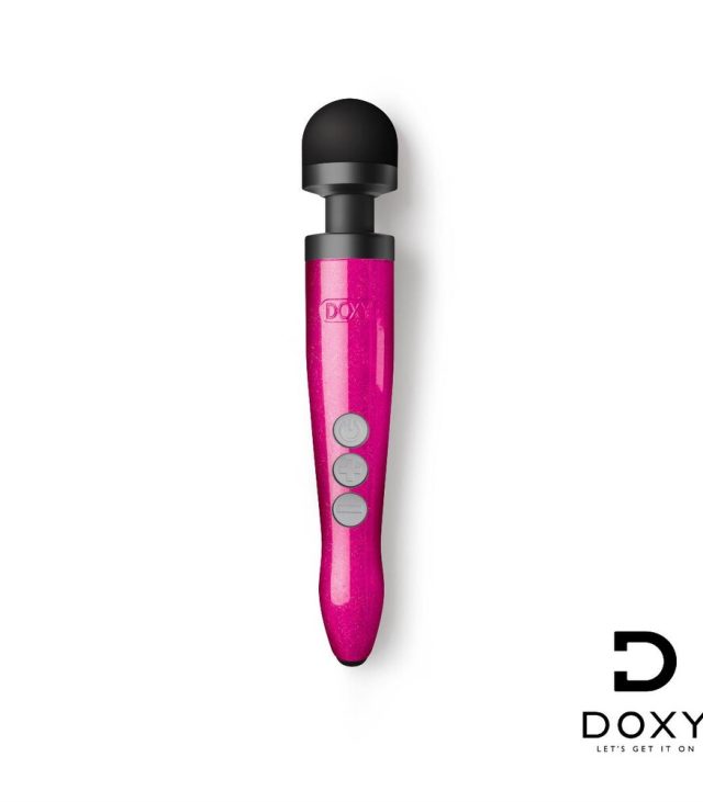Doxy Die Cast Wand Rechargeable HOT PINK