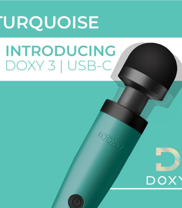 Doxy Wand 3 Turquoise USB Powered - Image 4