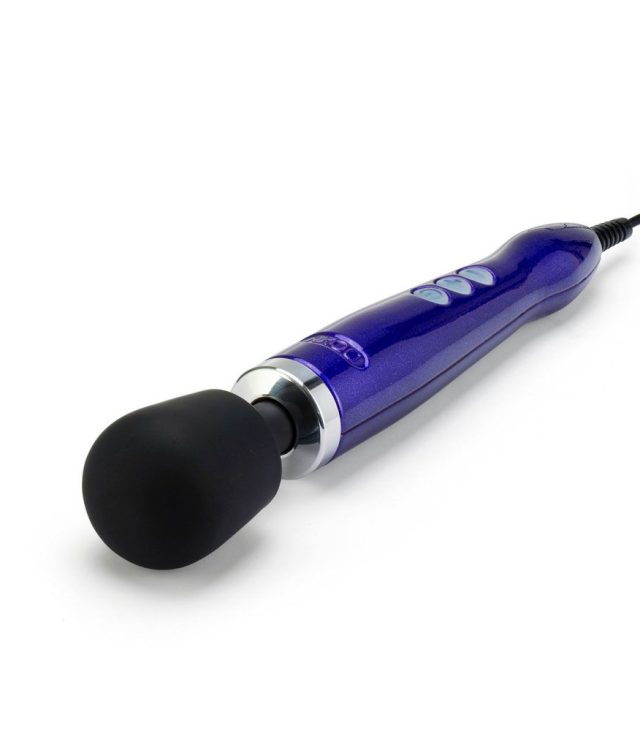 Doxy Die Cast Wand Massager PURPLE UK Plug - Image 2