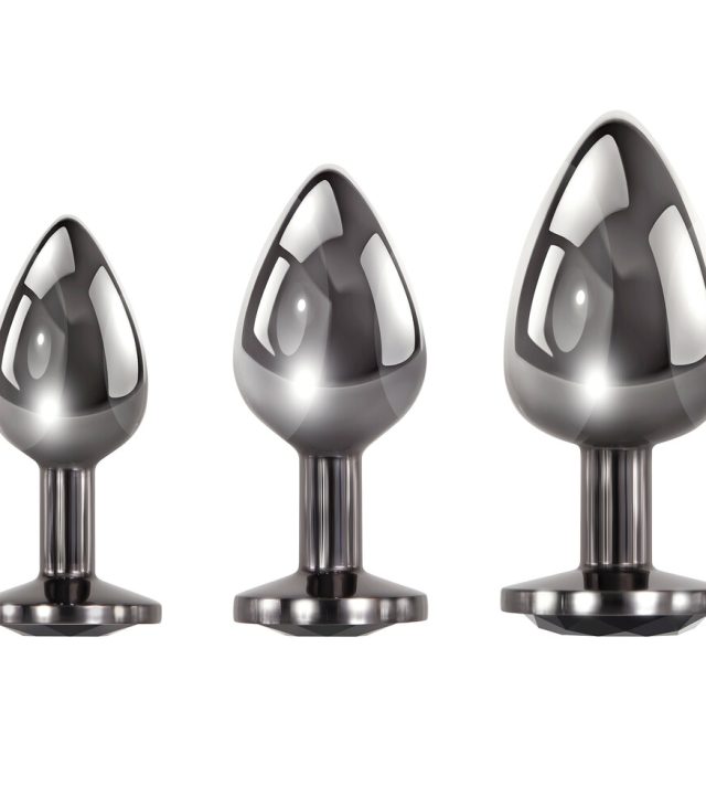 Evolved Black Gem Anal Plug Set