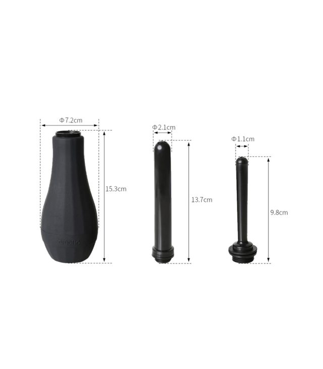 Perfect Fit Ergoflo Extra Premium Tip Anal Douche - Image 2