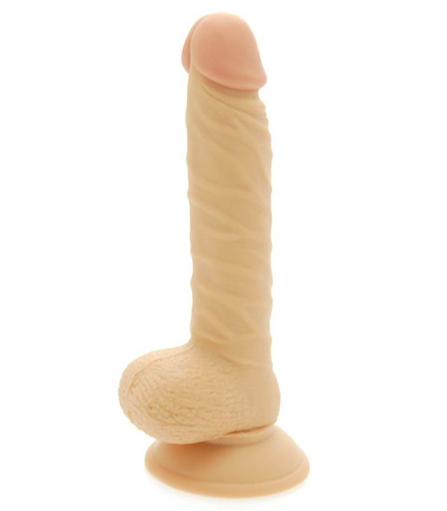 8 Inch Realistic Dong with Scrotum