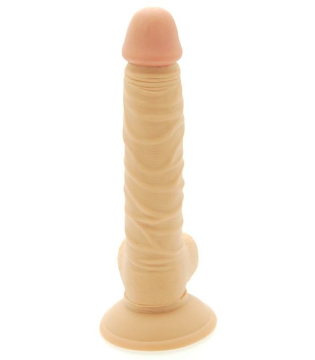 8 Inch Realistic Dong with Scrotum - Image 3
