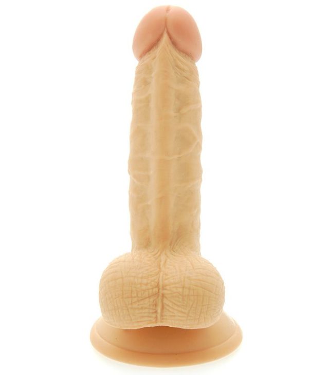 6 Inch Realistic Dong with Scrotum - Image 3