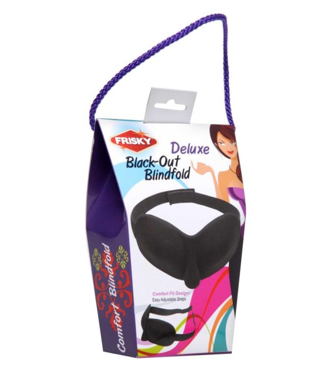 Frisky Deluxe Black Out Blindfold - Image 4