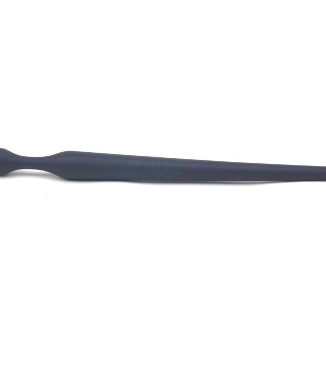 4 Inch Black Silicone Penis Plug