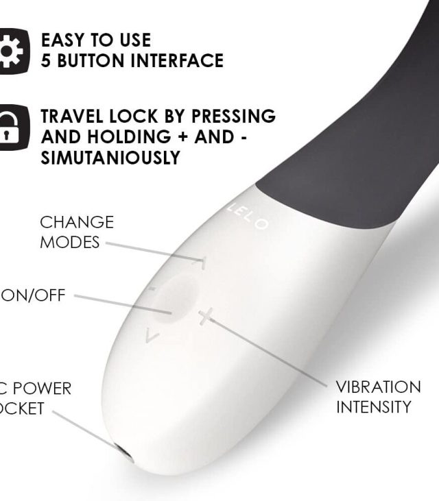 Lelo Mona Wave Black Vibrator - Image 3