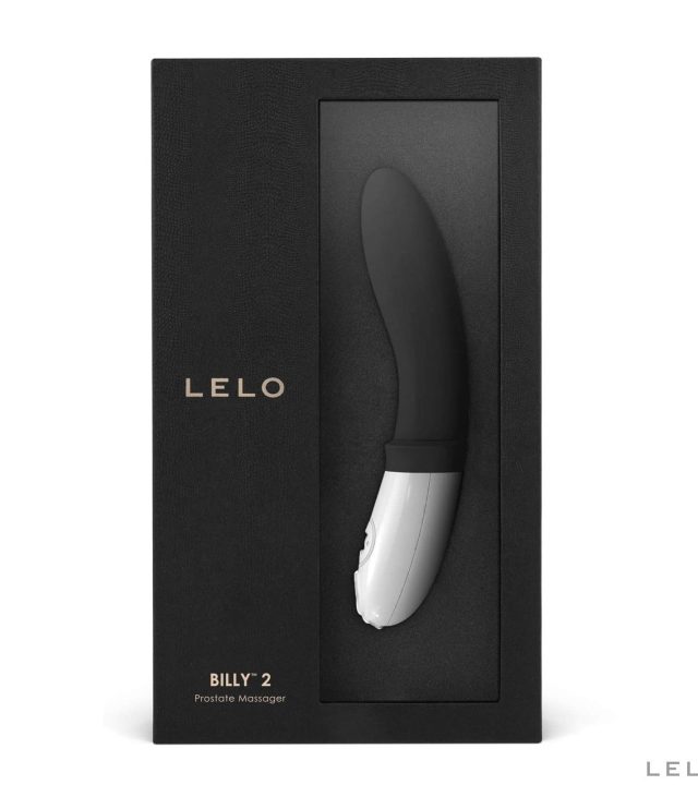 Lelo Billy 2 Deep Black Luxury Rechargeable Prostate Massager - Image 2
