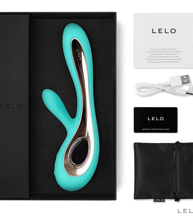 Lelo Soraya 2 Dual Rabbit Vibrator Aqua - Image 2