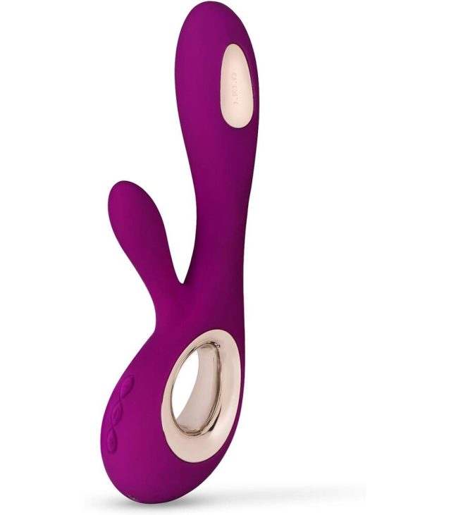 Lelo Soraya Wave Rose Dual Waterproof Rechargeable Vibrator - Image 2