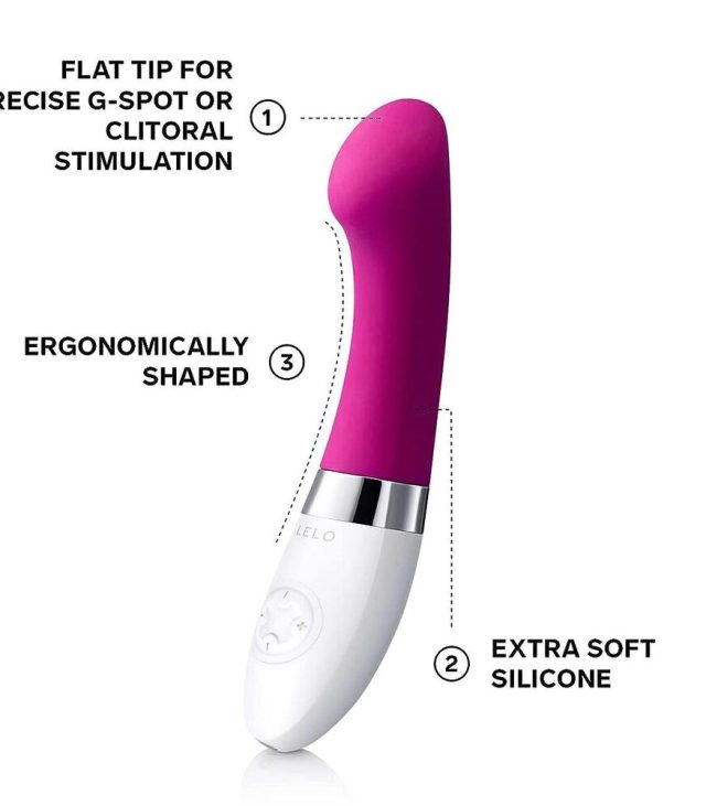 Lelo Gigi 2 Deep Rose G Spot Vibrator - Image 2