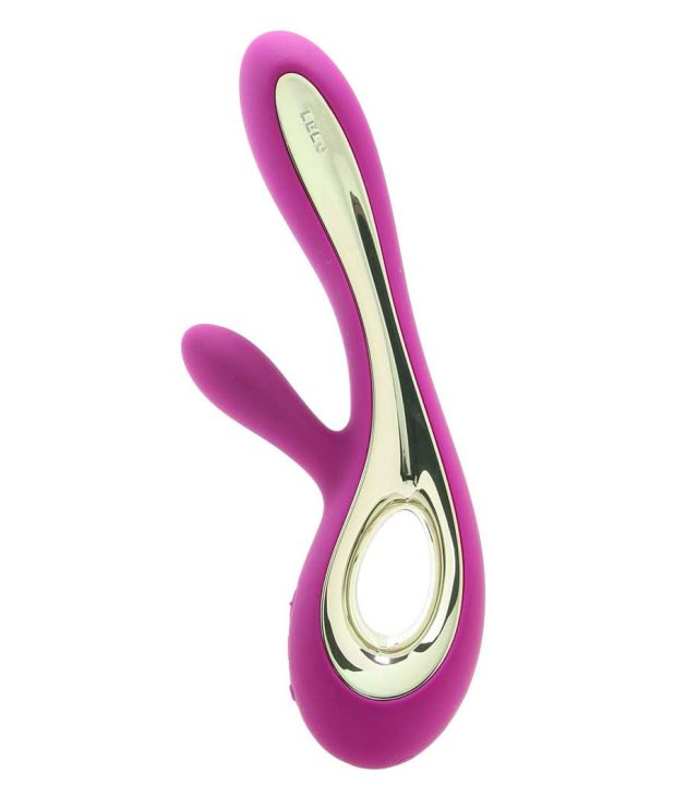 Lelo Soraya 2 Dual Rabbit Vibrator Deep Rose - Image 2