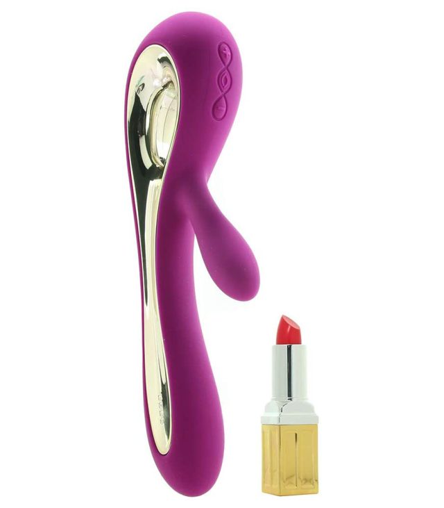 Lelo Soraya 2 Dual Rabbit Vibrator Deep Rose - Image 4