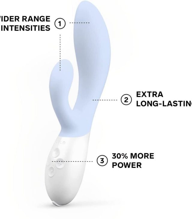 Lelo Ina 3 Dual Action Massager Seafoam - Image 2