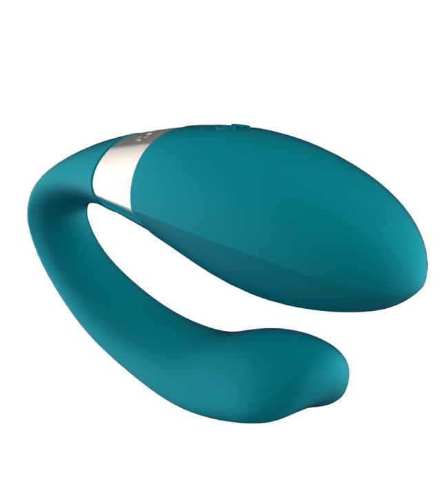 Lelo Tiani Duo Couples Massager Ocean Blue - Image 3