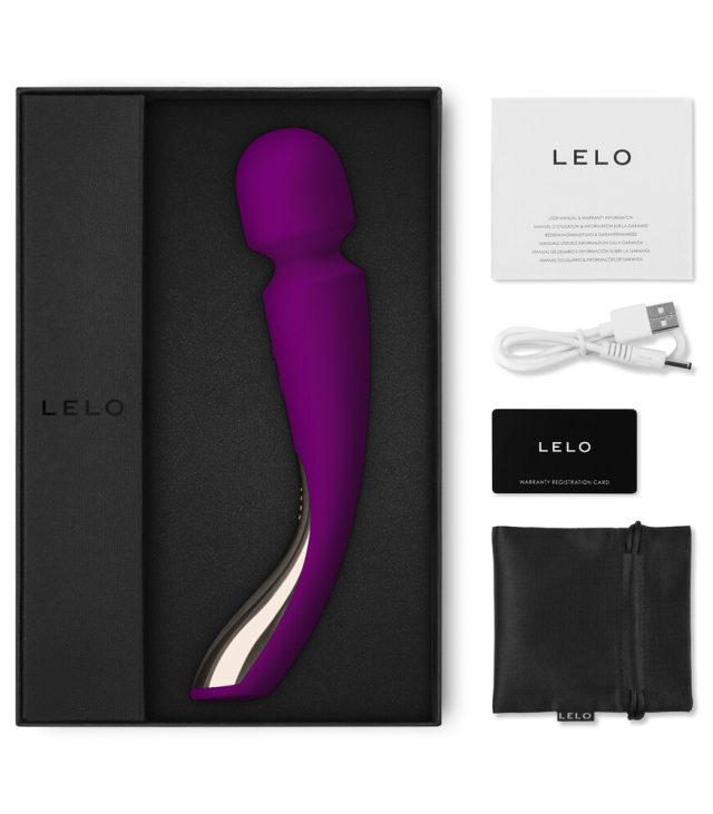 Lelo Smart Wand 2 Med Deep Rose - Image 4