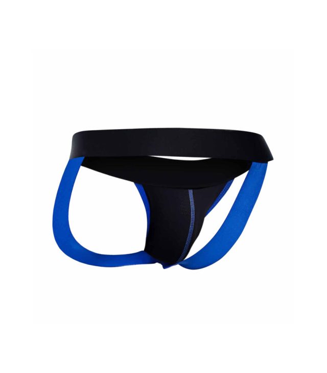 Male Basics Neon Jock Blue - Image 4
