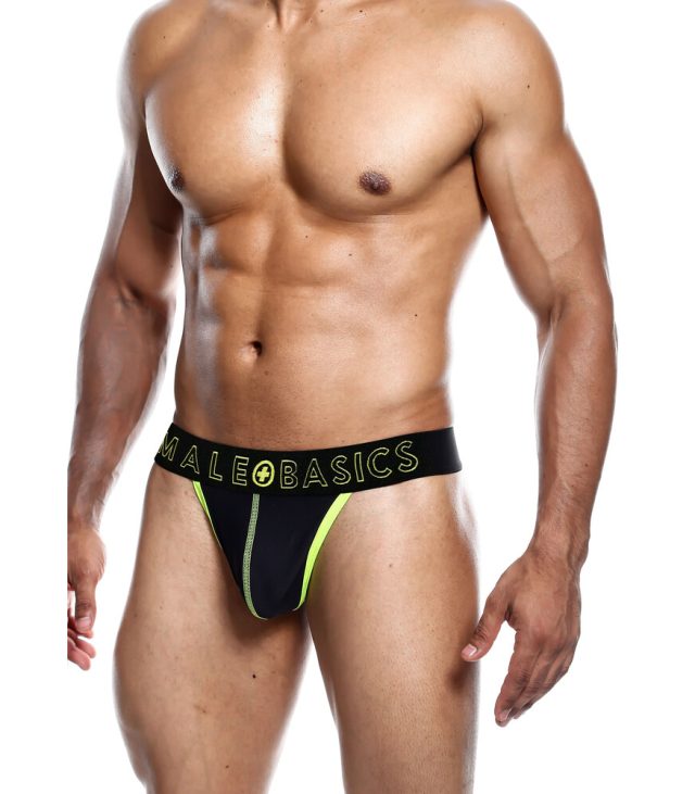 Male Basics Neon Thong Yellow