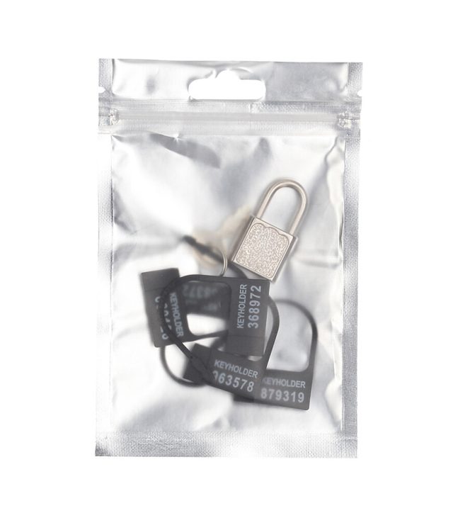 Man Cage Black Spare Locks x5 - Image 2
