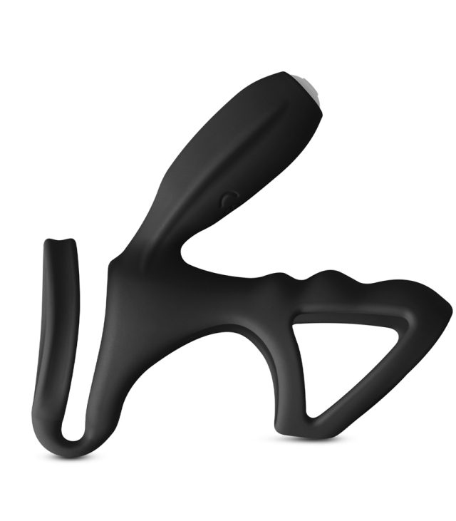 Cockring and Clit Vibrator Black - Image 3