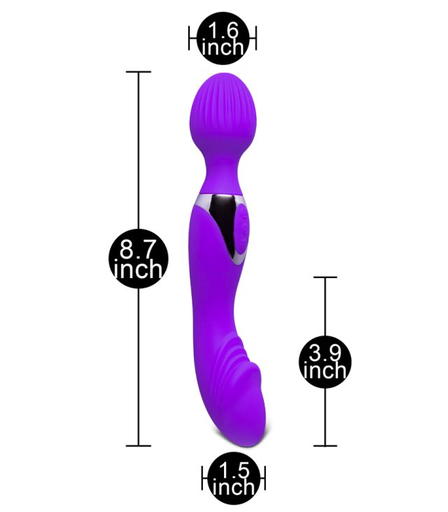 10 Speed Double Ended Wand Massager - Image 3