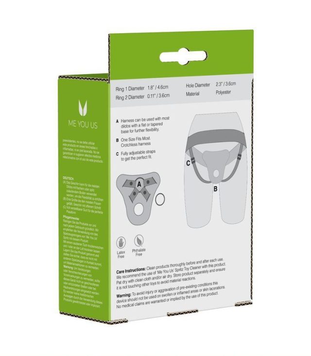 Me You Us Adjustable Harness Black - Image 3