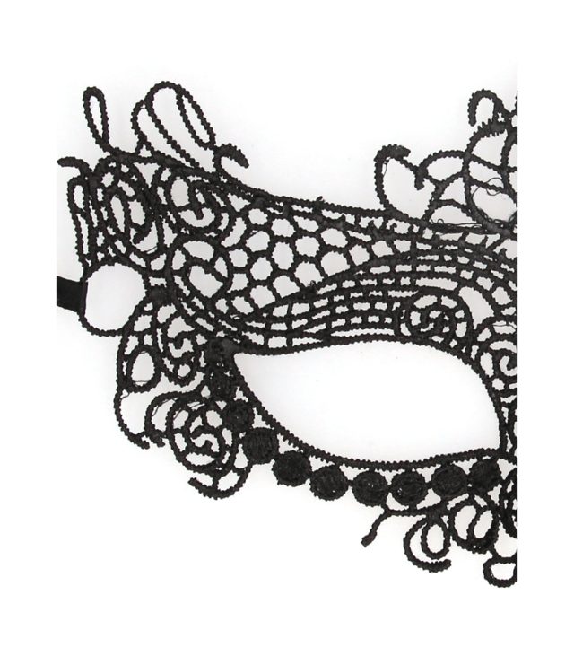 Ouch Queen Black Lace Mask - Image 2