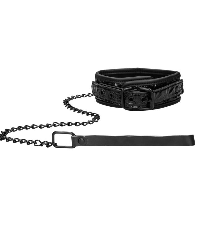 Ouch Luxury Collar With Leash