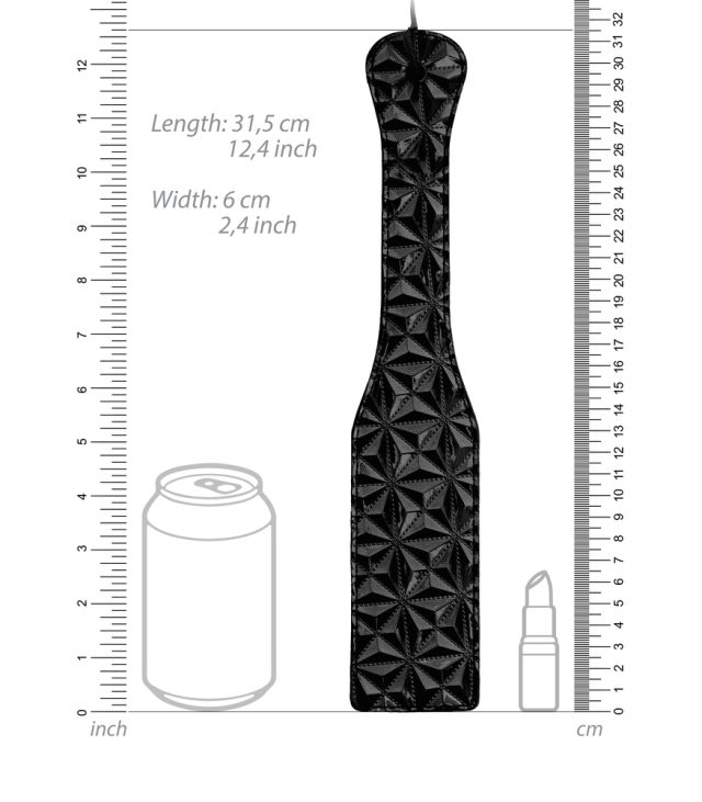 Ouch Black Luxury Paddle - Image 4