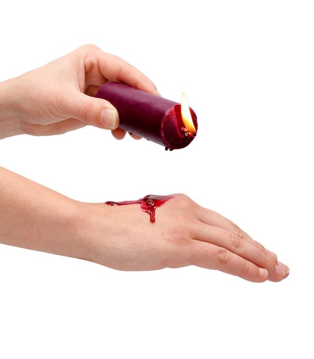 Ouch Wax Play Candle Rose Scented - Image 2