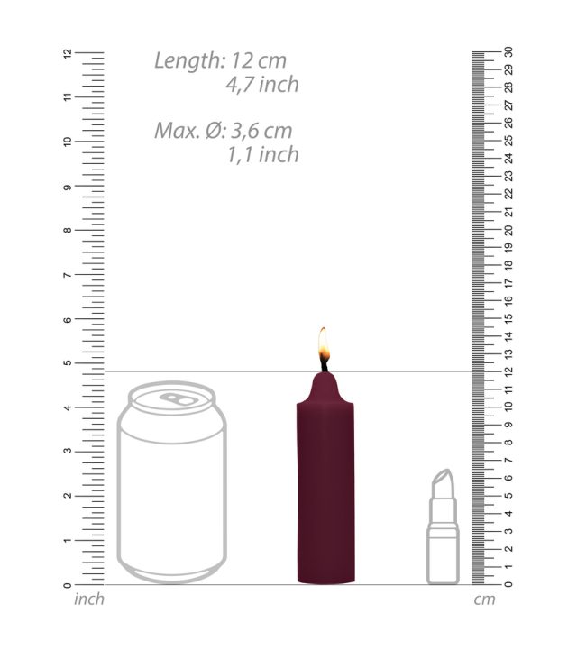 Ouch Wax Play Candle Rose Scented - Image 3