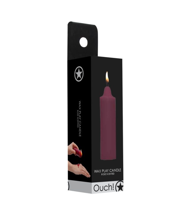 Ouch Wax Play Candle Rose Scented - Image 4