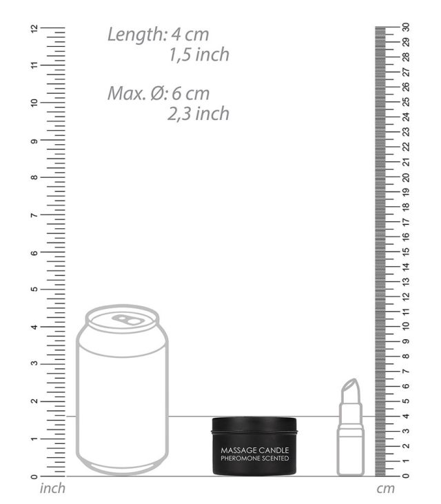 Ouch Massage Candle Pheromone Scented 100g - Image 3