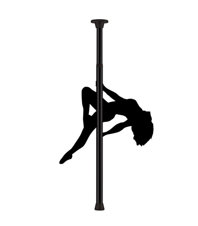Ouch Black Dance Pole