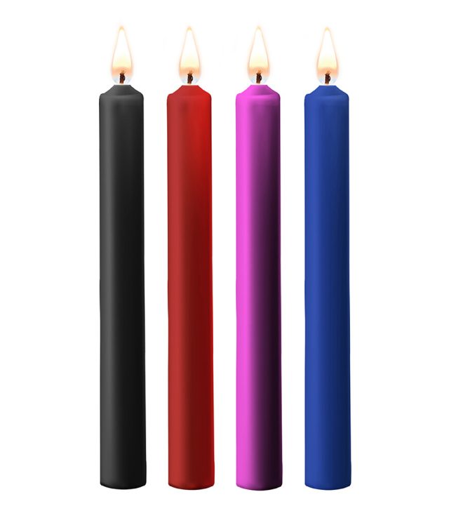 Teasing Wax Candles 4 Pack Large