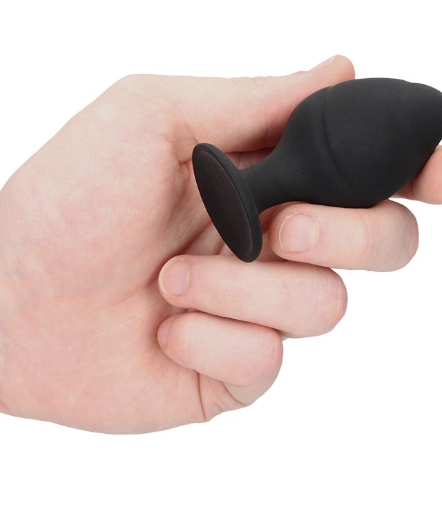 Ouch Silicone Swirled Butt Plug Set Black - Image 3