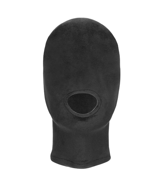 Ouch Velvet Mask With Mouth Opening