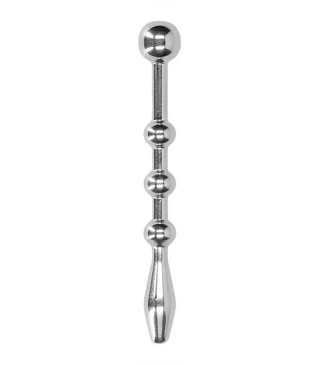 Ouch Urethral Sounding Stainless Steel Plug With Balls