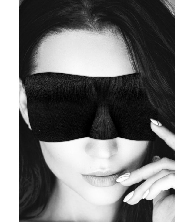 Ouch Satin Curvy Eye Mask - Image 3