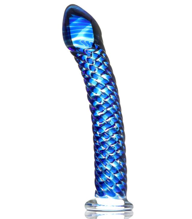 Icicles 29 Hand Blown Glass Massager