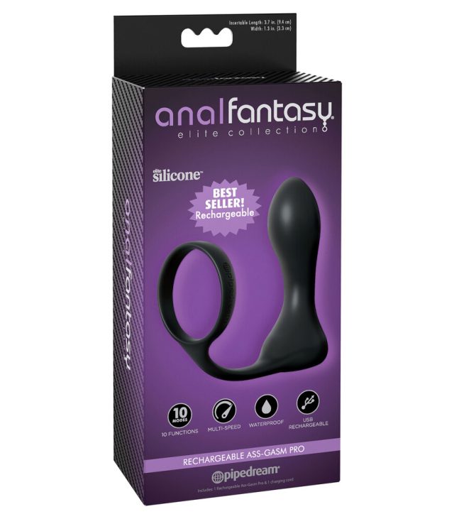 Anal Fantasy Elite Collection Rechargeable AssGasm Pro - Image 3