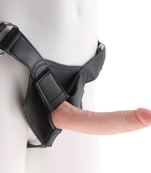 King Cock Strap On Harness 7 Inch Cock