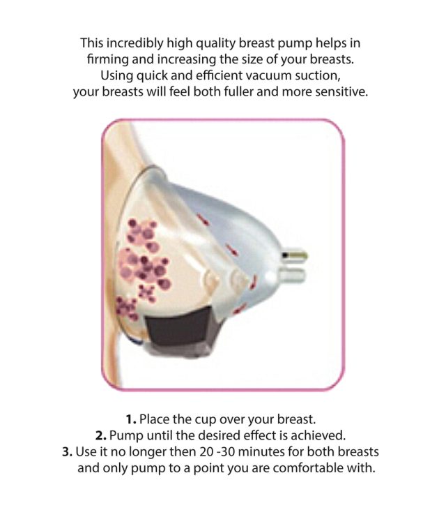 Pumped Breast Pump Medium Rose Gold - Image 2