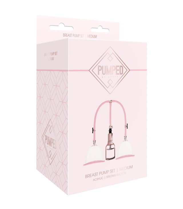 Pumped Breast Pump Medium Rose Gold - Image 4