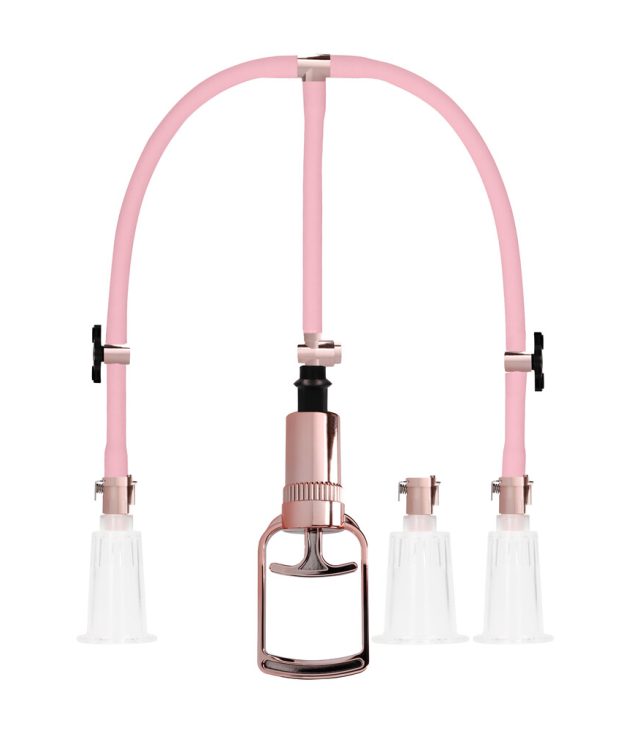 Pumped Clitoral and Nipple Pump Set