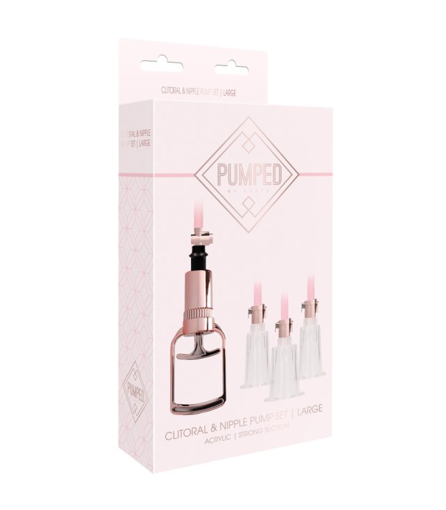 Pumped Clitoral and Nipple Pump Set - Image 4