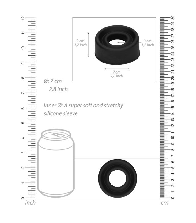 Pumped Silicone Pump Sleeve Large - Image 3