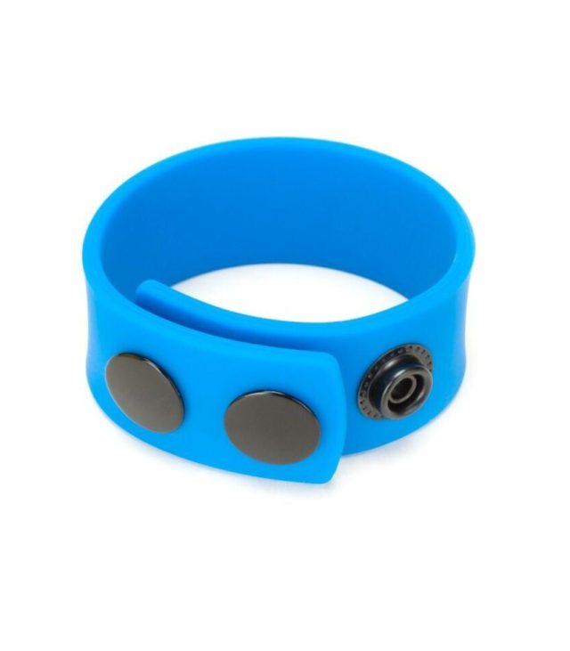 Prowler Red Silicone Adjustable Cock Strap Blue