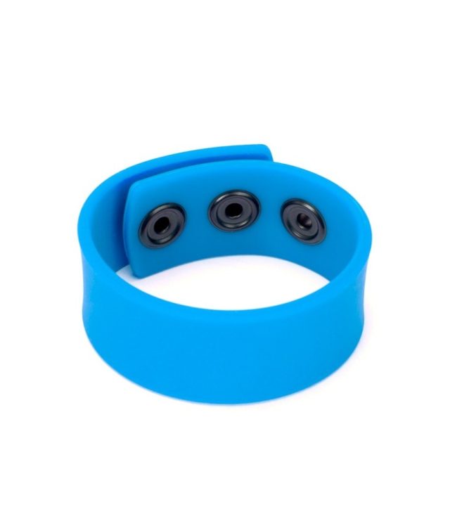 Prowler Red Silicone Adjustable Cock Strap Blue - Image 2