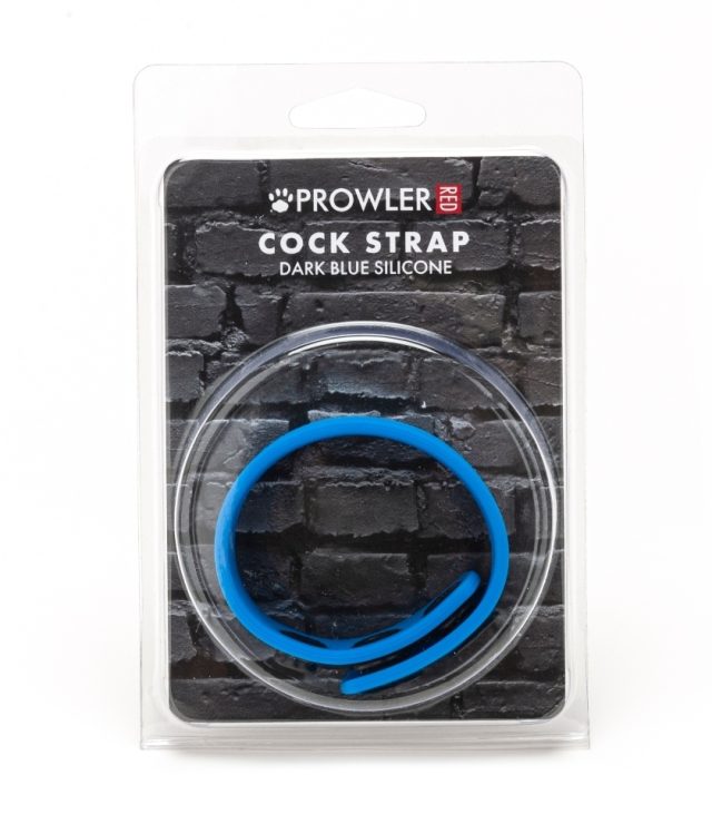 Prowler Red Silicone Adjustable Cock Strap Blue - Image 4